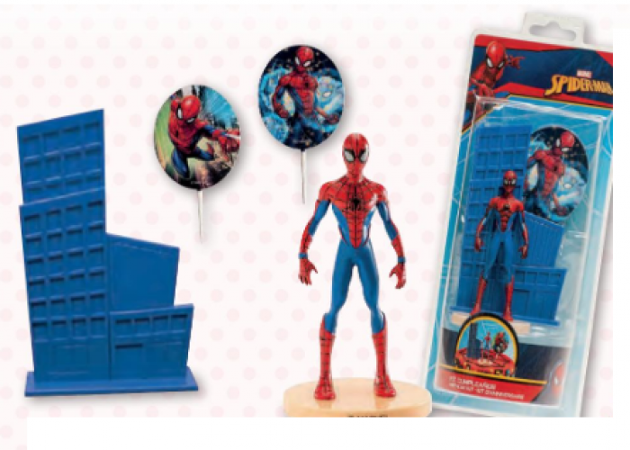 spiderman per torte compleanno