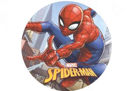 Cialda per torte Spiderman 