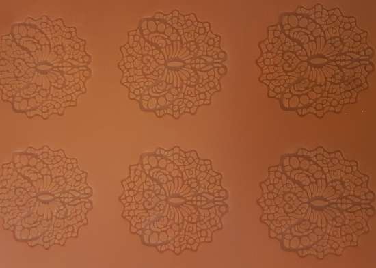 Fascia decoro centrino farfalla