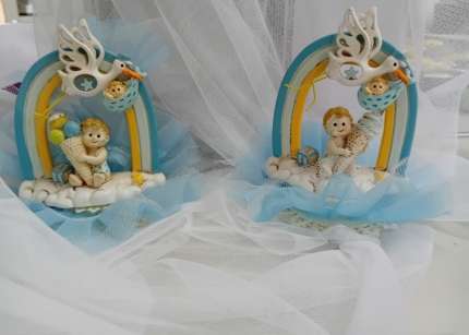 Topper cicogna  bimbo