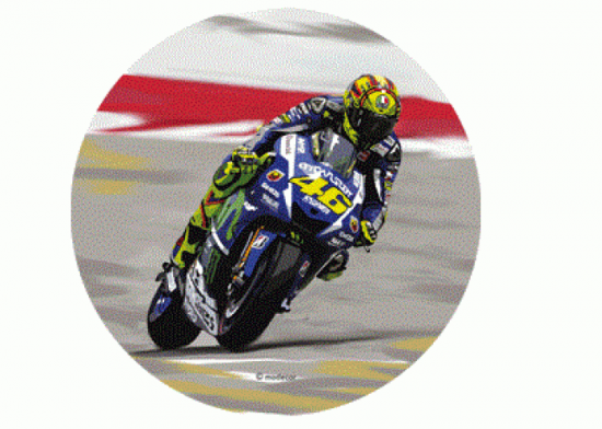 Cialda per torte Moto GP