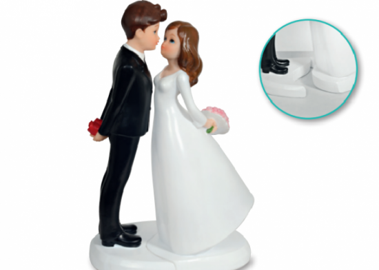 Cake topper sposi raffinati