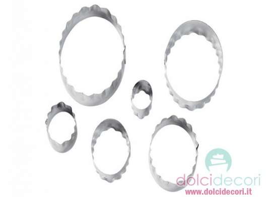 Cutters - tagliabiscotti kit cutters ovali