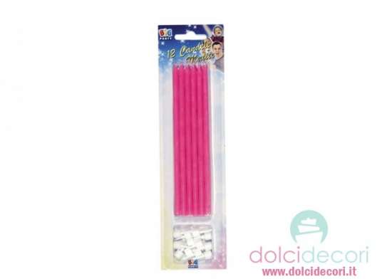 Candeline alte rosa