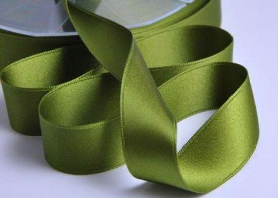 Nastro raso 25 mm verde bottiglia