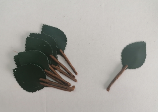 Foglie albicocco per frutta martorana 