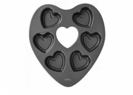 Teglia mini cuore