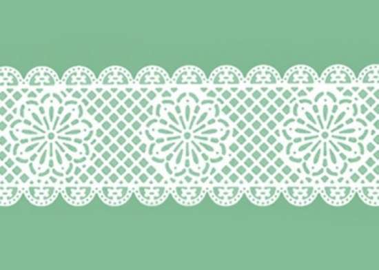 Fascia in silicone merletto 