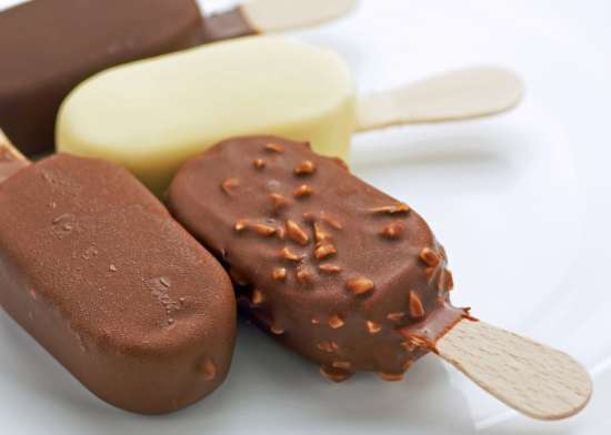 Stecco in legno per gelato