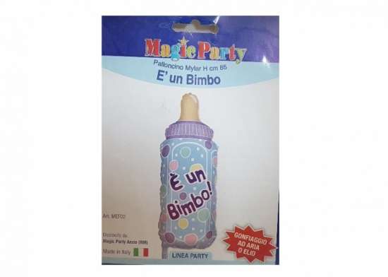 Sagoma Biberon Azzurro