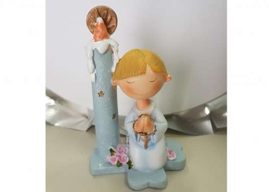 Cake topper bambino in preghiera decorato