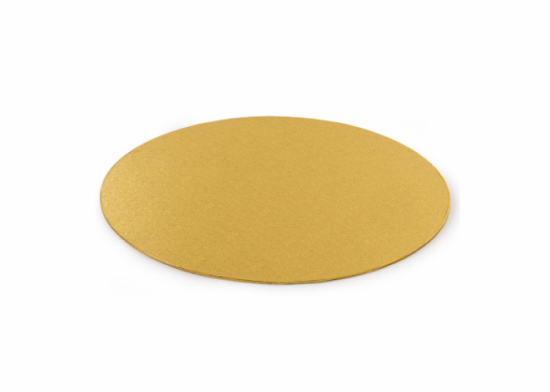 VASSOI PER TORTE: CAKE BOARD TONDO 25 CM GOLD