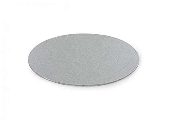 Vassoi per torte: cake board tondo 30 cm Silver