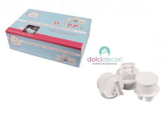 Confezione tagliapasta espulsione alfabeto