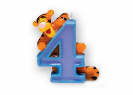 Candelina Winnie the Pooh Tigro N°4