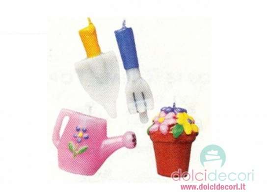 Candeline attrezzi da giardino