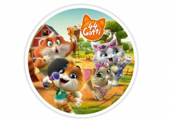 Cialda per torte 44 Gatti