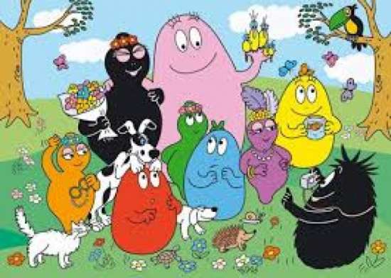Cialda per torte Barbapapà rettangolare