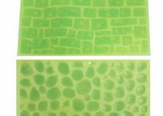 Stampo in silicone legno/mattoni