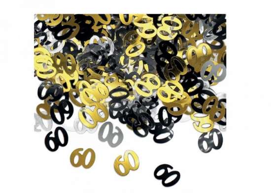 Coriandoli Prestige Oro Nero Argento