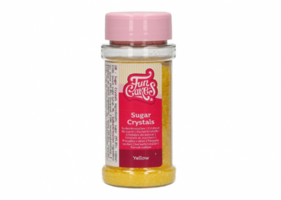 Cristalli di zucchero giallo