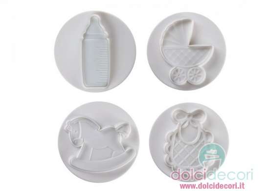 Cutters - tagliabiscotti kit baby