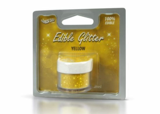 Colorante Alimentare glitter giallo