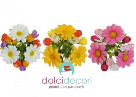 Fiori stoffa per confezione
