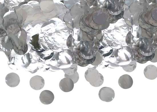 Coriandoli Foil tondo Argento