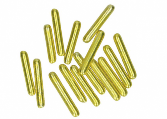 Canne di zucchero giallo oro