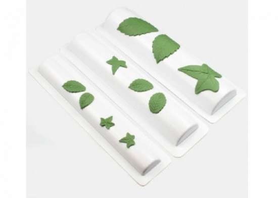 Supporto Modella Fiori e Foglie