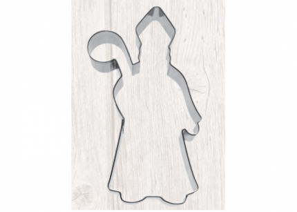 Taglia biscotto Babbo Natale con bastone