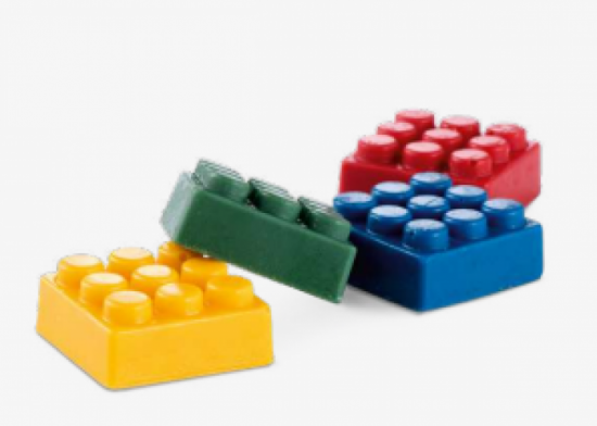 Decorazioni zucchero Lego