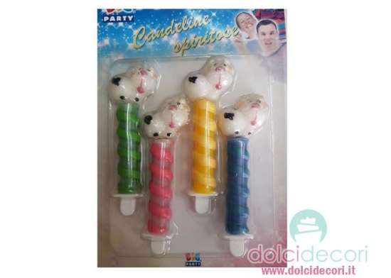 Candelina torciglione mucca