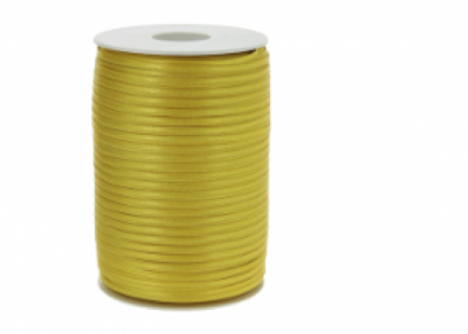 Nastro raso 3 mm oro