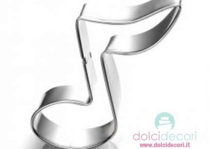 Cutters - tagliabiscotti nota musicale