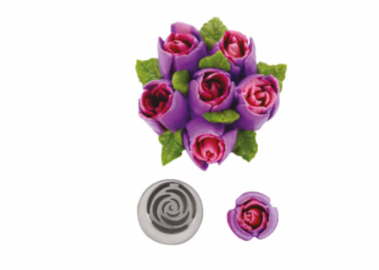 Bocchetta per dolci Petal rosa 7