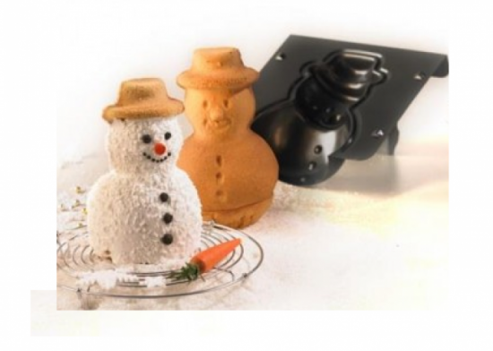 Teglie per dolci 3D Pupazzo di neve