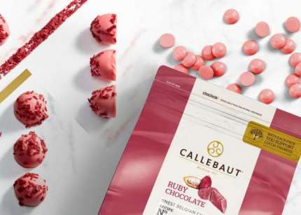 Cioccolato Callebaut rosa