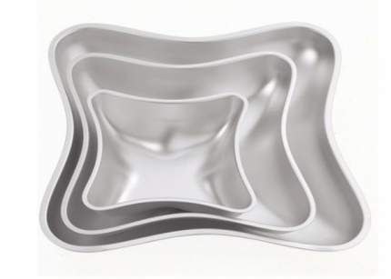 Teglie per dolci: set teglie cuscino