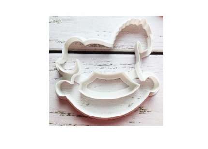 Cutters - tagliabiscotti cavallino a dondolo