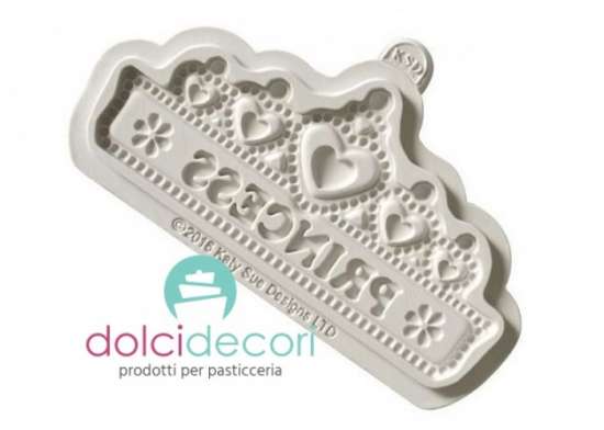 Stampo silicone principessa banner