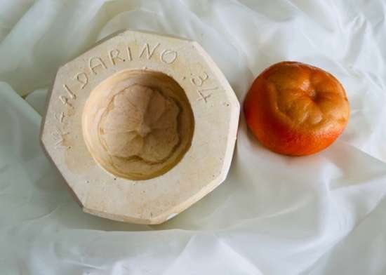 Stampo gesso Arancia sbucciata