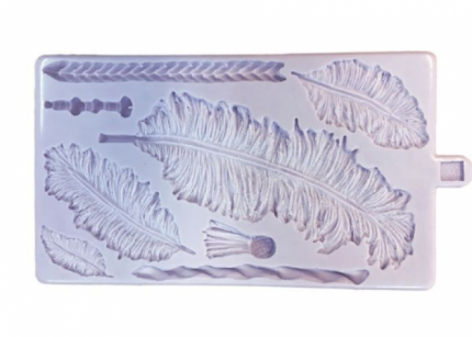 Stampo silicone Piume