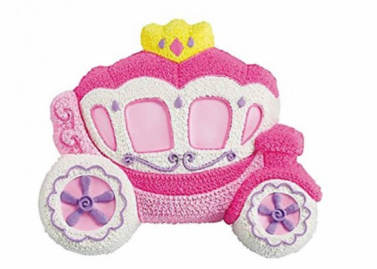 Teglie per dolci: carrozza principessa