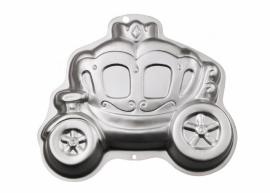 Teglie per dolci: carrozza principessa