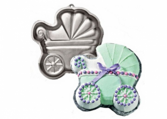 Teglie per dolci: torta carrozzina