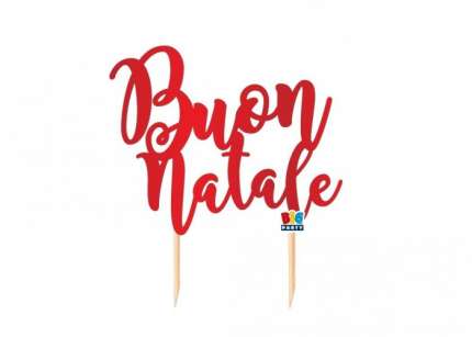  Buon Natale Topper