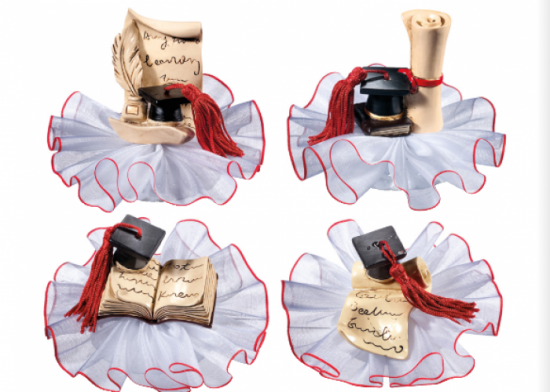 Topper Tocco Laurea Pois