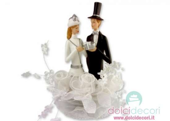 Cake topper sposi regalo